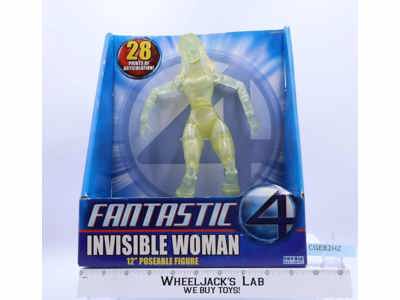 Invisible Woman Fantastic Four Marvel Comics 2005 Toybiz 12" Figure NEW