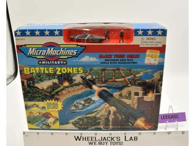 Black Tiger Delta Micro Machines Battle Zones 1997 Galoob NEW MISB SEALED