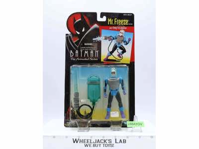 Mr. Freeze W/Firing "Ice" Blaster Batman Animated Series 1993 Kenner NEW MOSC