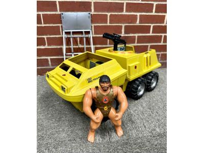 Big Trapper Adventure Team GI Joe 1976 Hasbro 12" Action Figure Vehicle