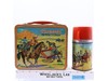 Gunsmoke #1 Matt Dillon Tin Lunch Box 1959 Aladdin Industries Vintage w/ THERMOS