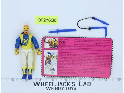 Dojo V1 100% Complete 1992 G.I. Joe Hasbro Vintage Action Figure