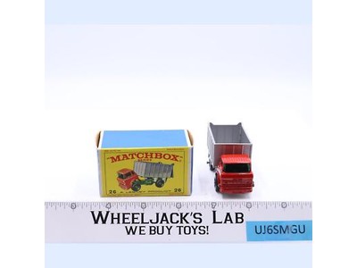 G.M.C. Tipper Truck 26 Lesney Matchbox Series 1960's Made In England