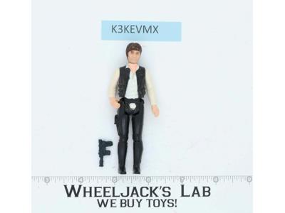 Han Solo BIG HEAD 100% Complete Star Wars 1977 Kenner Action Figure NO REPRO