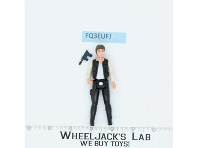 Han Solo BIG HEAD 100% Complete Star Wars 1977 Kenner Action Figure NO REPRO