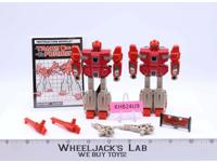 Fastlane & Cloudraker 100% Complete NEAR MINT 1987 Vintage G1 Transformers