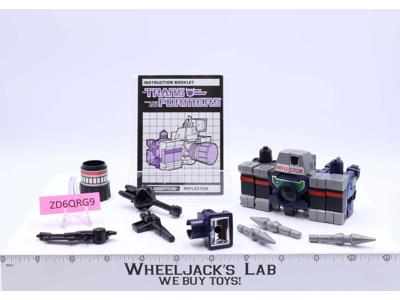 Reflector 100% Complete 1985 Vintage G1 Transformers Camera Action Figure