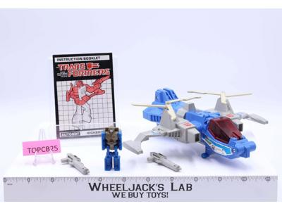 Highbrow 100% Complete Headmaster NEAR MINT Vintage 1987 G1 Transformers Figure