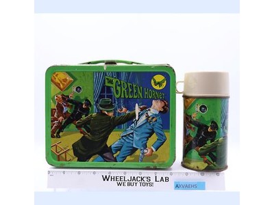 The Green Hornet Metal Lunch Box 1967 King-Seeley w/ THERMOS