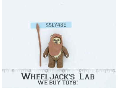Wicket Ewok 100% Complete Star Wars ROTJ 1984 Vintage Kenner Figure NO REPRO