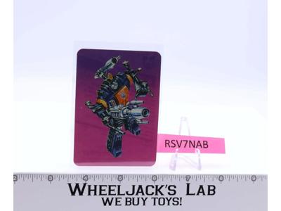Bombshell 114 Variant Color 1985 G1 Transformers Action Trading Cards