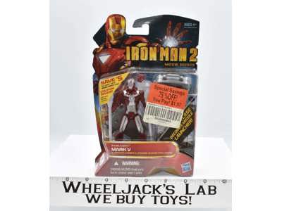 Iron Man 2 MOSC NEW Mark V Marvel Iron Man 2 Hasbro 2010 Action Figure