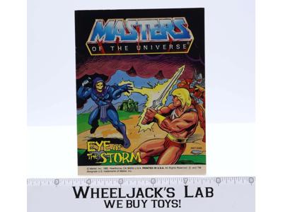 Eye Of The Storm Mini Comic Book MOTU Masters of the Universe 1985 Mattel