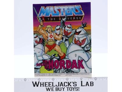 The Hordes of Hordak 1986 Mini Comic He-Man Masters of the Universe MOTU