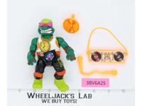 Rappin' Mike Teenage Mutant Ninja Turtles TMNT 1991 Playmates Vintage Figure