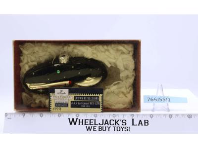 U.S.S. Enterprise NCC-1701 Blown Glass Star Trek 1999 Hallmark Keepsake Ornament