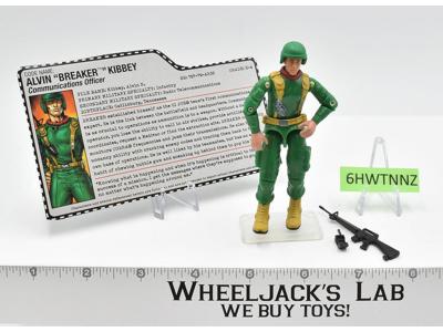 Alvin "Breaker" Kibbey v3 100% Complete G.I. Joe Comic Pack 2005 Hasbro Figure