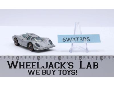 Porsche 917 Gray Enamel 1970 Redline Hot Wheels Mattel Vintage RL