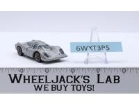Porsche 917 Gray Enamel 1970 Redline Hot Wheels Mattel Vintage RL