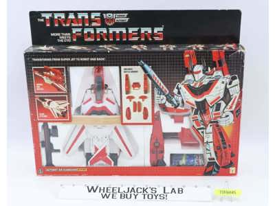 Jetfire 100% Complete W/ Box 1985 G1 Transformers Vintage Hasbro Action Figure