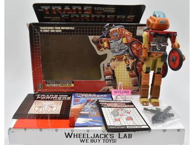 Wreck-Gar W/Box 100% Complete 1986 Vintage Hasbro G1 Transformers Action Figure