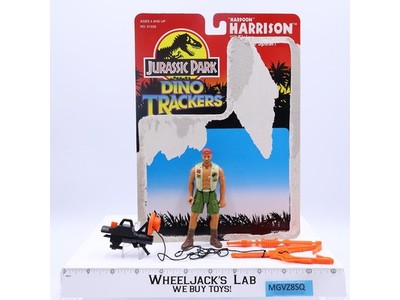 Harpoon Harrison Jurassic Park Series II 1993 Kenner Vintage Figure W/Cardback