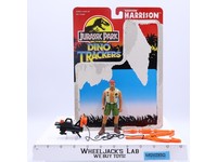 Harpoon Harrison Jurassic Park Series II 1993 Kenner Vintage Figure W/Cardback