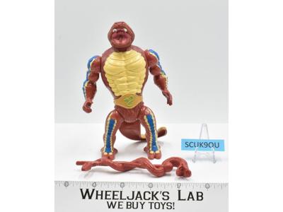 Rattlor Complete RED NECK He-Man Masters of the Universe MOTU 1986 Mattel Figure