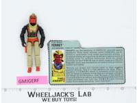 Ferret V1 100% Complete 1988 G.I. Joe Hasbro Vintage Action Figure