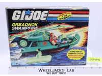 Dreadnok Swampfire 100% Complete W/Box GI Joe 1986 Hasbro Action Figure Vehicle