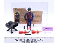 Scrap Iron V1 RED CARD BACK 100% Complete G.I. Joe 1984 Hasbro Vintage Figure