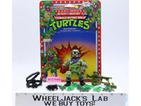 Delta Team Don 100% Complete W/Card TMNT 1992 Playmates Action Figure