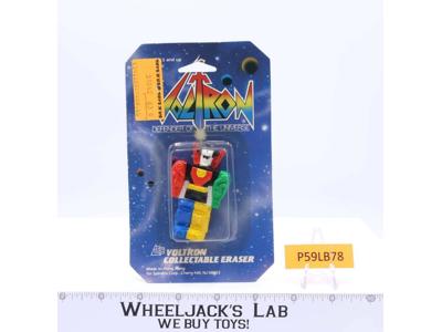Voltron Collectable Eraser MOSC NEW 1984 Vintage Action Figure