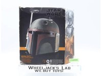 Boba Fett Temuera Morrison AUTOGRAPHED Helmet Star Wars Black Series