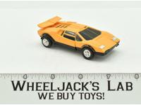Countach Pocket Puzzler Yellow Lamborghini 100% complete 1984 Gobots Bandai