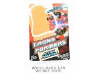 Inferno Action Masters Cardback Vintage Hasbro 1990 G1 Transformers Figure