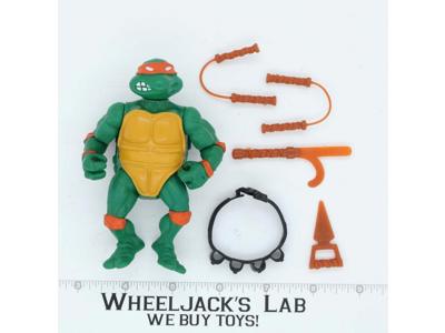 Michaelangelo HARD HEAD Teenage Mutant Ninja Turtle TMNT 1988 Playmates Vintage