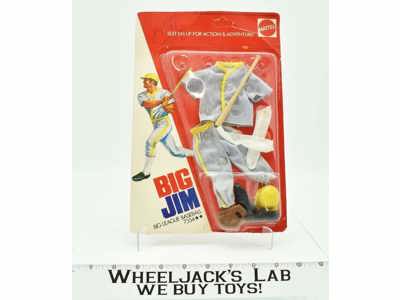 Big League Baseball 7354 Accessory Set MOSC NEW Big Jim 1973 Mattel Vintage