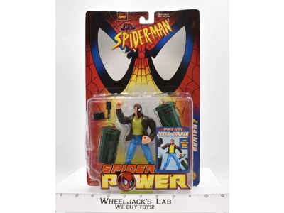 Peter Parker Spider Sense Series 2 Spider-Man 1999 Toybiz MOSC