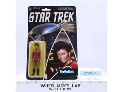 Uhura Star Trek ReAction Super7 2015 Funko Action Figure NEW MOSC SEALED