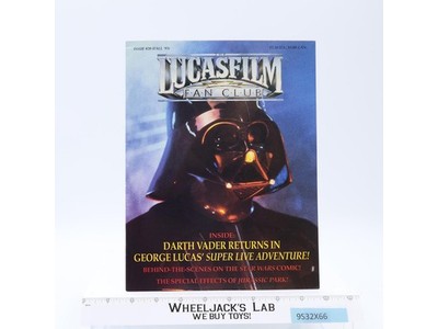 The Lucasfilm Fan Club Magazine Issue #20 Fall 1993 Vintage