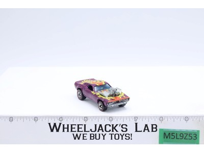 Rodger Dodger Magenta Plum 1970 1975 Redline Hot Wheels Flying Colors Mattel  RL