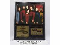 The Crew of the USS Enterprise Star Trek Next Generation 1991 Plaque #391/5000
