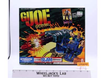 Detonator Combat Cannon GI Joe Extreme 1995 Hasbro Vehicle NEW MISB SEALED
