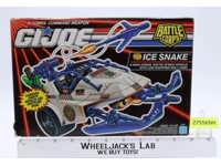 Ice Snake Arctic Attack Vehicle 100% Complete W/Box GI Joe 1992 Action Figure