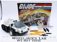 Snow Cat W/ Frostbite 100% Complete W/Box G.I. Joe 1985 Hasbro Vintage Vehicle