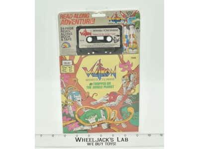 Voltron Defender of the Universe Read Along Book & Tape LJN 1985 Cassette Tape