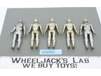 Lot of 5 C-3PO & Death Star Droids Star Wars 1970s-1980s Kenner