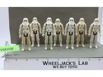 Lot of 6 Star Wars Hoth Stormtroopers 1980s Kenner Vintage Action Figures