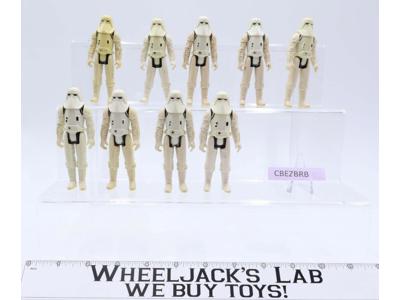 Lot of 9 Star Wars Hoth Stormtroopers 1980s Kenner Vintage Action Figures